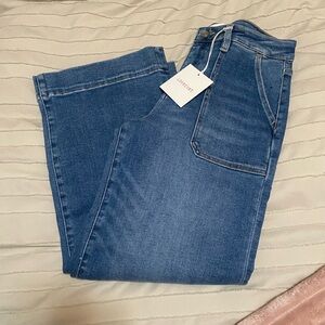 Lovervet Women's Wide-Leg Ankle Jeans